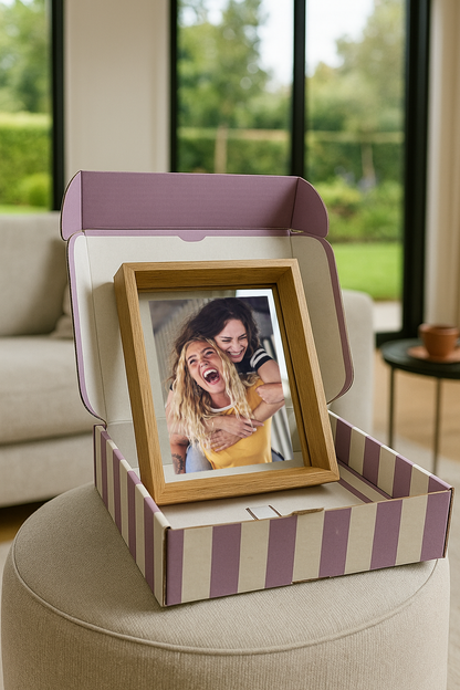 Framed Photo Gift - Under $25, with optional Gift Card