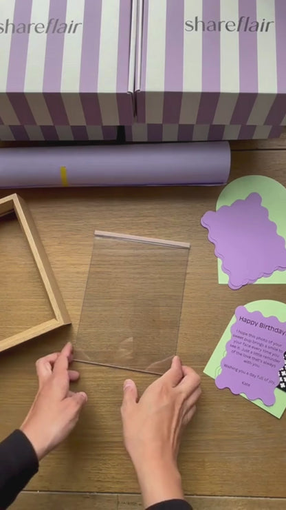 Framed Photo Gift - Under $25, with optional Gift Card